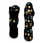 Cute Cartoon Scorpio Pattern Print Muay Thai Shin Guard