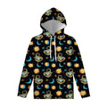 Cute Cartoon Scorpio Pattern Print Pullover Hoodie