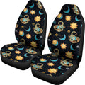 Cute Cartoon Scorpio Pattern Print Universal Fit Car Seat Covers