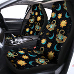 Cute Cartoon Scorpio Pattern Print Universal Fit Car Seat Covers