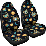 Cute Cartoon Scorpio Pattern Print Universal Fit Car Seat Covers