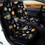 Cute Cartoon Scorpio Pattern Print Universal Fit Car Seat Covers