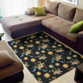 Cute Cartoon Taurus Pattern Print Floor Mat