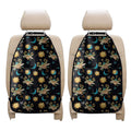 Cute Cartoon Taurus Pattern Print Car Seat Organizers