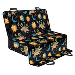 Cute Cartoon Taurus Pattern Print Pet Car Back Seat Cover