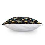 Cute Cartoon Taurus Pattern Print Pillow Cover