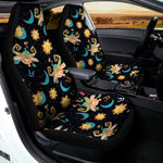 Cute Cartoon Taurus Pattern Print Universal Fit Car Seat Covers