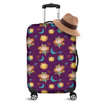 Cute Cartoon Virgo Pattern Print Luggage Cover