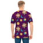 Cute Cartoon Virgo Pattern Print Men's T-Shirt