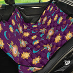 Cute Cartoon Virgo Pattern Print Pet Car Back Seat Cover