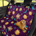 Cute Cartoon Virgo Pattern Print Pet Car Back Seat Cover