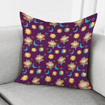 Cute Cartoon Virgo Pattern Print Pillow Cover