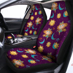 Cute Cartoon Virgo Pattern Print Universal Fit Car Seat Covers