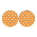 Cute Chicken Emoji Pattern Print Car Coasters