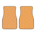 Cute Chicken Emoji Pattern Print Front Car Floor Mats