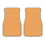 Cute Chicken Emoji Pattern Print Front Car Floor Mats