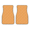 Cute Chicken Emoji Pattern Print Front Car Floor Mats