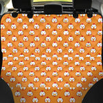 Cute Chicken Emoji Pattern Print Pet Car Back Seat Cover