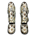 Cute Chicken Pattern Print Muay Thai Shin Guards