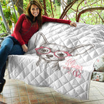 Cute Chihuahua With Glasses Print Quilt