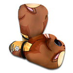 Cute Chinese Ox Zodiac Print Boxing Gloves