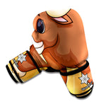 Cute Chinese Ox Zodiac Print Boxing Gloves