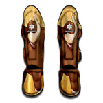 Cute Chinese Ox Zodiac Print Muay Thai Shin Guard