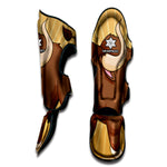 Cute Chinese Ox Zodiac Print Muay Thai Shin Guard