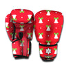 Cute Christmas Bell Pattern Print Boxing Gloves
