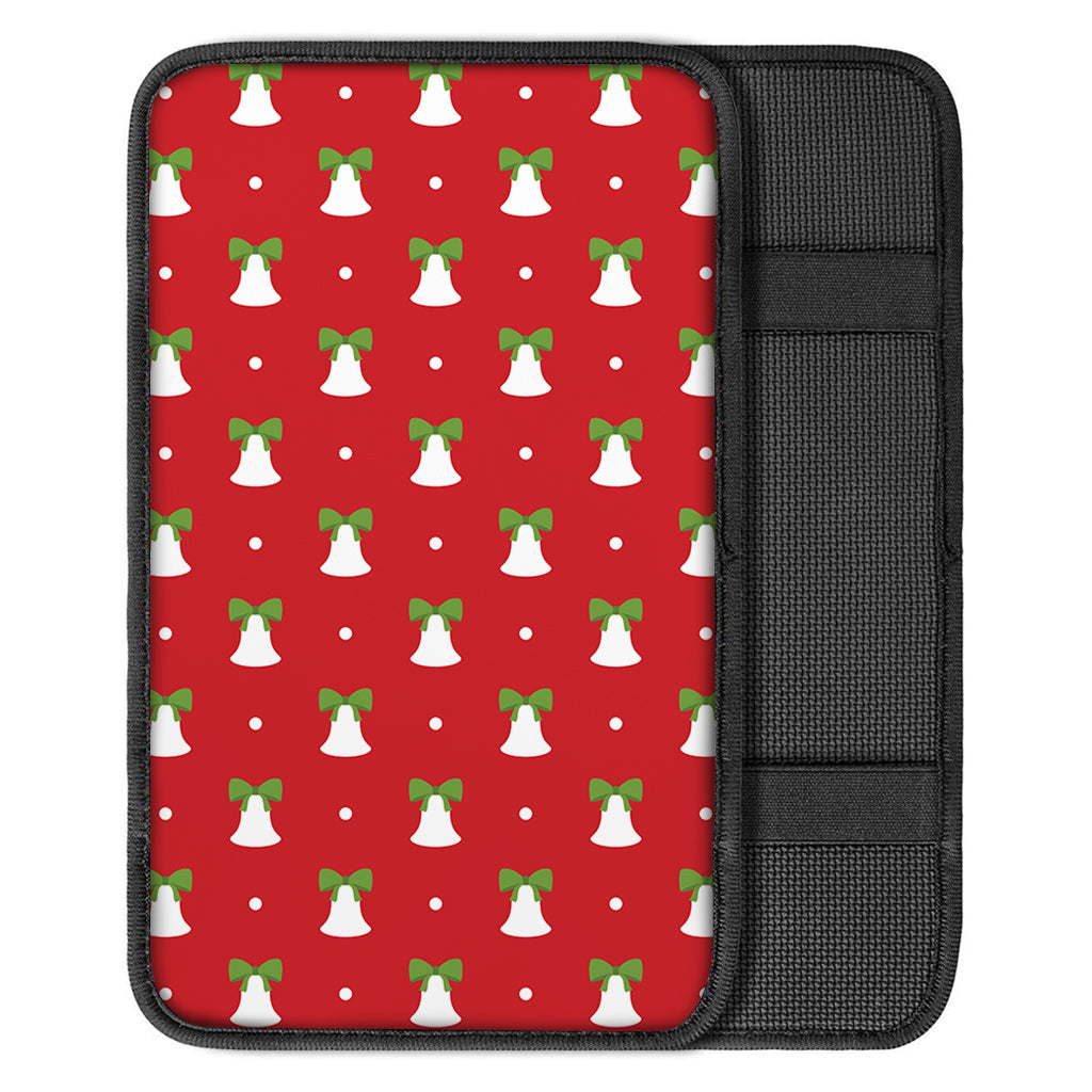 Cute Christmas Bell Pattern Print Car Center Console Cover