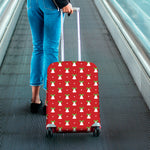 Cute Christmas Bell Pattern Print Luggage Cover