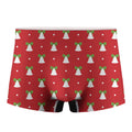 Cute Christmas Bell Pattern Print Men's Boxer Briefs