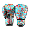 Cute Christmas Elements Pattern Print Boxing Gloves