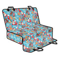 Cute Christmas Elements Pattern Print Pet Car Back Seat Cover