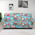 Cute Christmas Elements Pattern Print Sofa Cover
