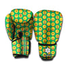 Cute Christmas Emoji Pattern Print Boxing Gloves