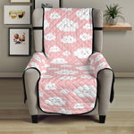 Cute Cloud Pattern Print Armchair Protector