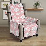 Cute Cloud Pattern Print Armchair Protector