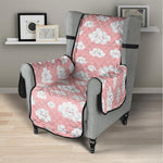 Cute Cloud Pattern Print Armchair Protector