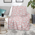 Cute Cloud Pattern Print Blanket