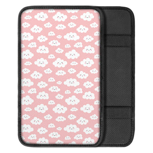 Cute Cloud Pattern Print Car Center Console Cover