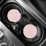 Cute Cloud Pattern Print Car Coasters