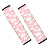 Cute Cloud Pattern Print Car Seat Belt Covers