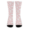 Cute Cloud Pattern Print Crew Socks