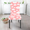 Cute Cloud Pattern Print Dining Chair Slipcover