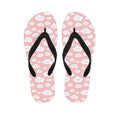 Cute Cloud Pattern Print Flip Flops