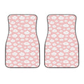 Cute Cloud Pattern Print Front Car Floor Mats