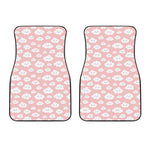 Cute Cloud Pattern Print Front Car Floor Mats