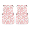 Cute Cloud Pattern Print Front Car Floor Mats