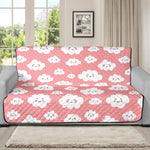 Cute Cloud Pattern Print Futon Protector